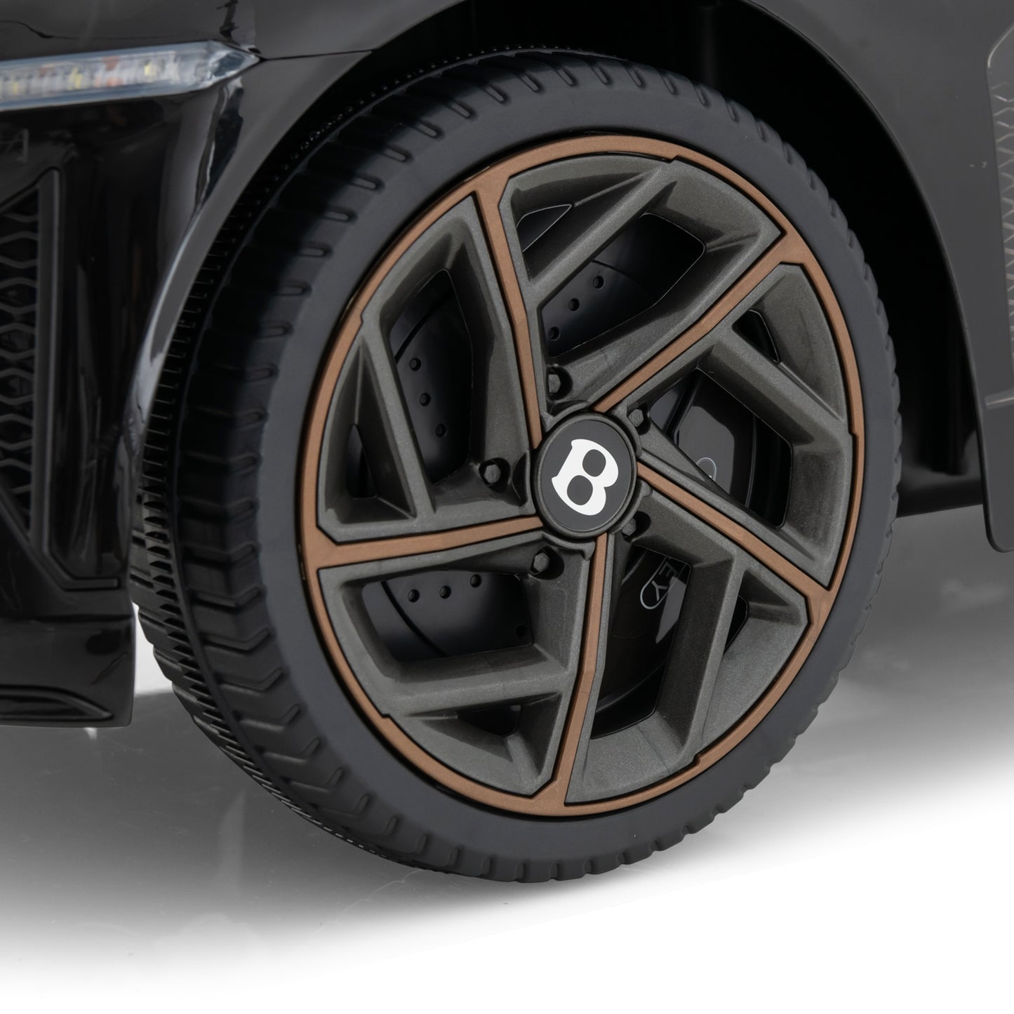 12V Kids Ride-On Bentley Bacalar Car, Black