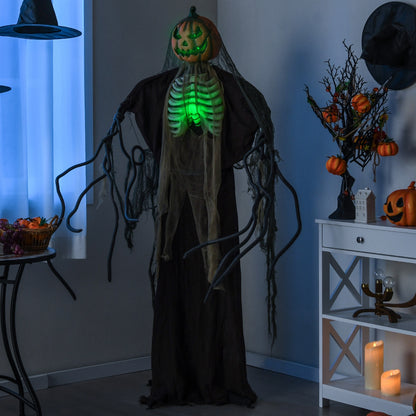 6 Feet Halloween Animatronic Ghost Pumpkin, Multicolor Halloween at Gallery Canada