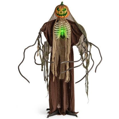 6 Feet Halloween Animatronic Ghost Pumpkin, Multicolor Halloween Multicolor at Gallery Canada