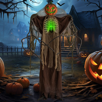 6 Feet Halloween Animatronic Ghost Pumpkin, Multicolor Halloween at Gallery Canada