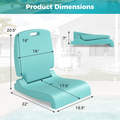 Foldable Outdoor Pool Chair, Green Beach & Lawn Chairs at Gallery Canada