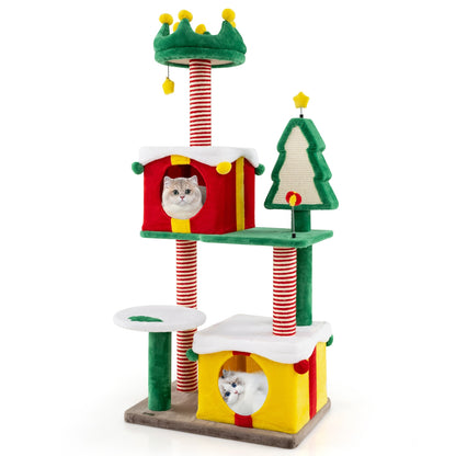 Cat Tree Tower For Indoor Cats, With Scratching Posts, Multicolor Cat Trees Condos & Scratchers at Gallery Canada