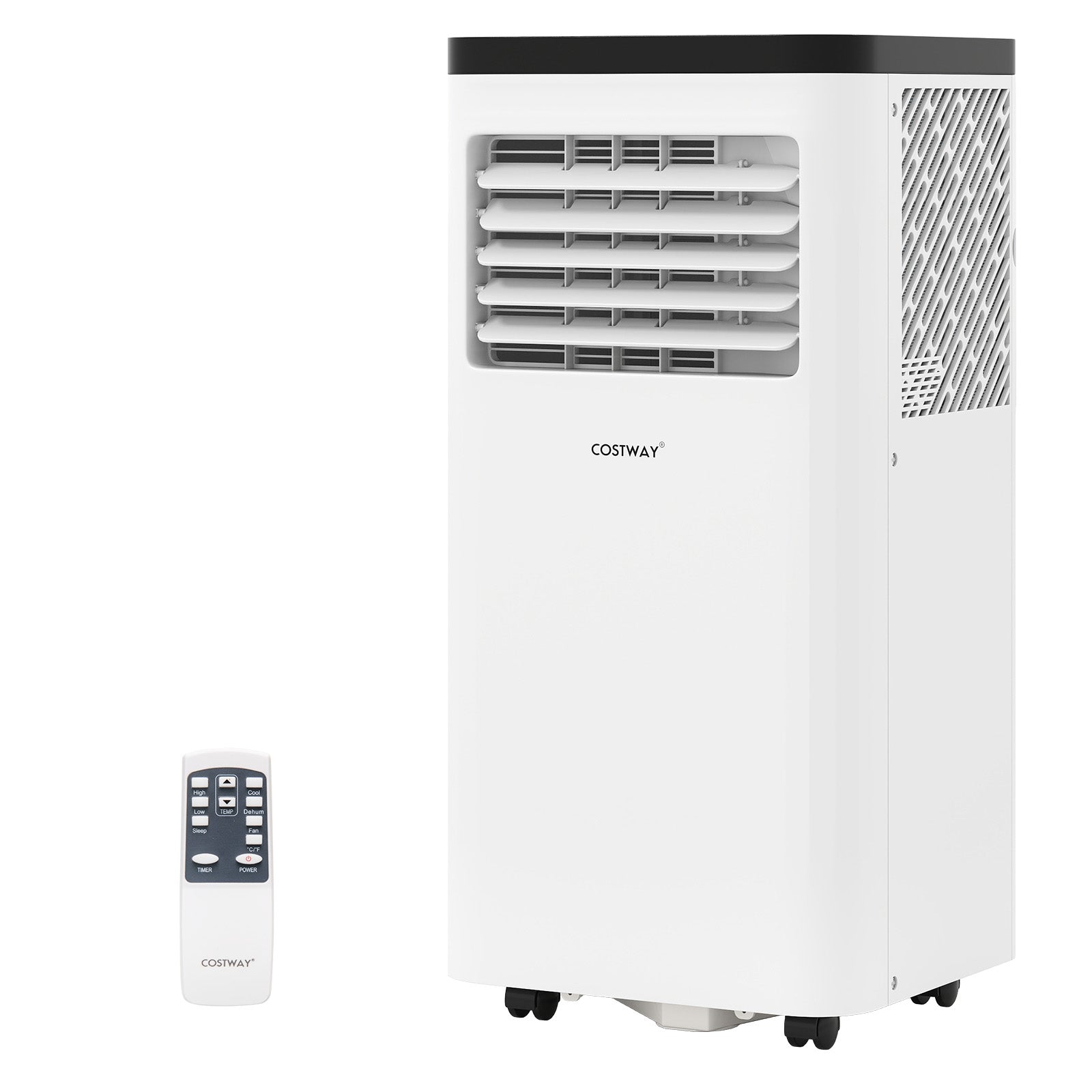 10000 BTU Portable Air Conditioner 3 in 1 Floor AC Unit Fan and Dehumidifier for Room, White Portable Air Conditioners at Gallery Canada