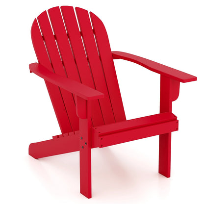 Acacia Wood Adirondack Chair, Red Adirondack Chairs at Gallery Canada