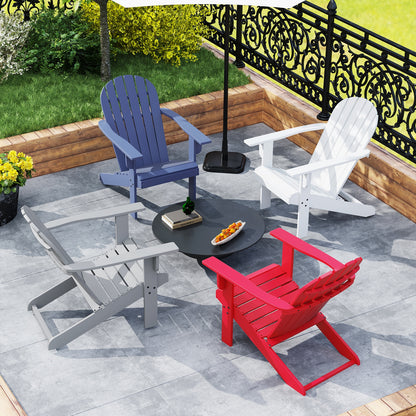 Acacia Wood Adirondack Chair, Red Adirondack Chairs at Gallery Canada