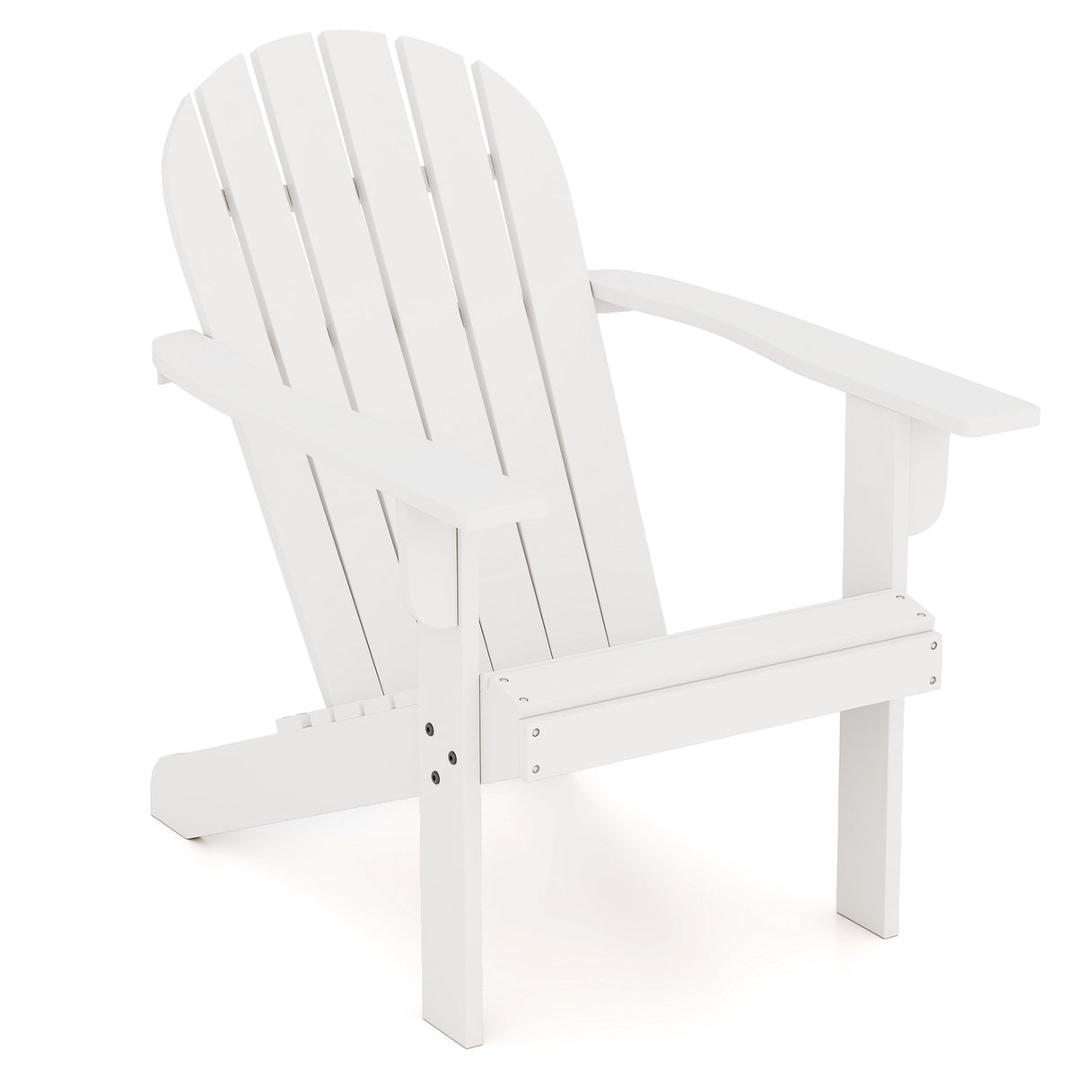 Acacia Wood Patio Adirondack Chair, White Adirondack Chairs at Gallery Canada