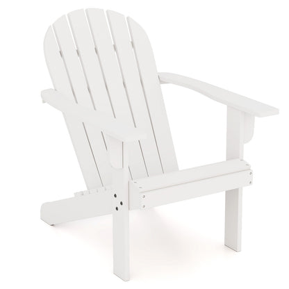 Acacia Wood Patio Adirondack Chair, White Adirondack Chairs at Gallery Canada