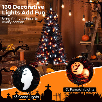 4.5 Feet Artificial Halloween Tree, 6 Lighting Modes, 5 Musics Halloween at Gallery Canada