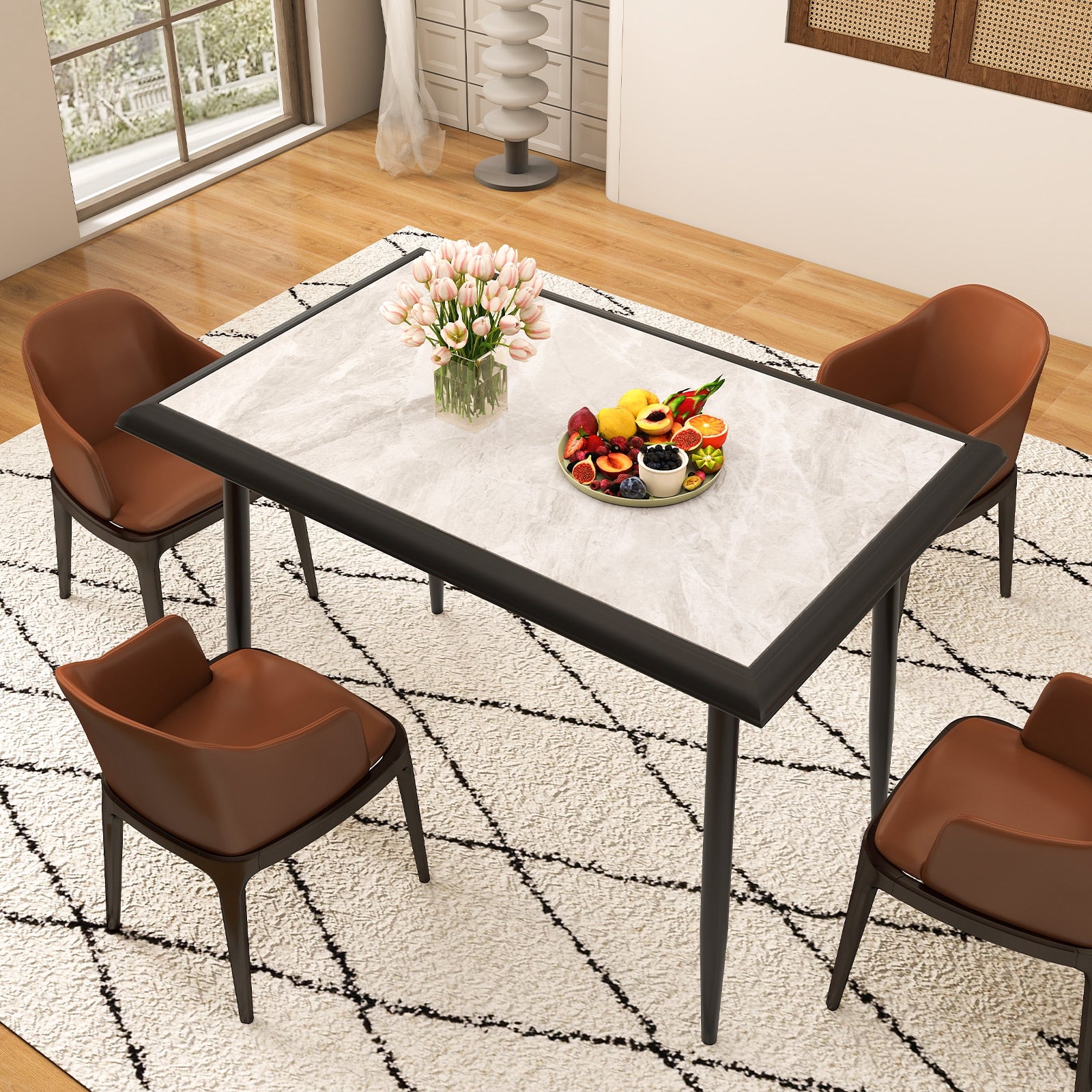 Sintered Stone Dining Table, 44