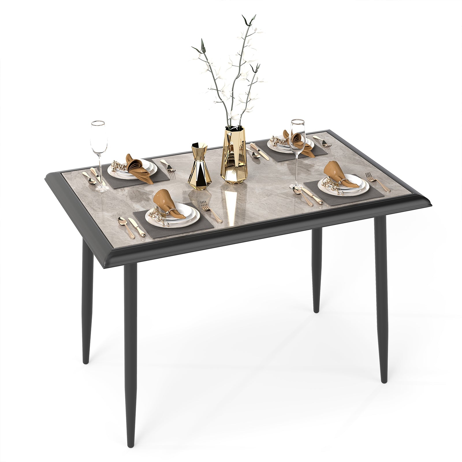Sintered Stone Dining Table, 44