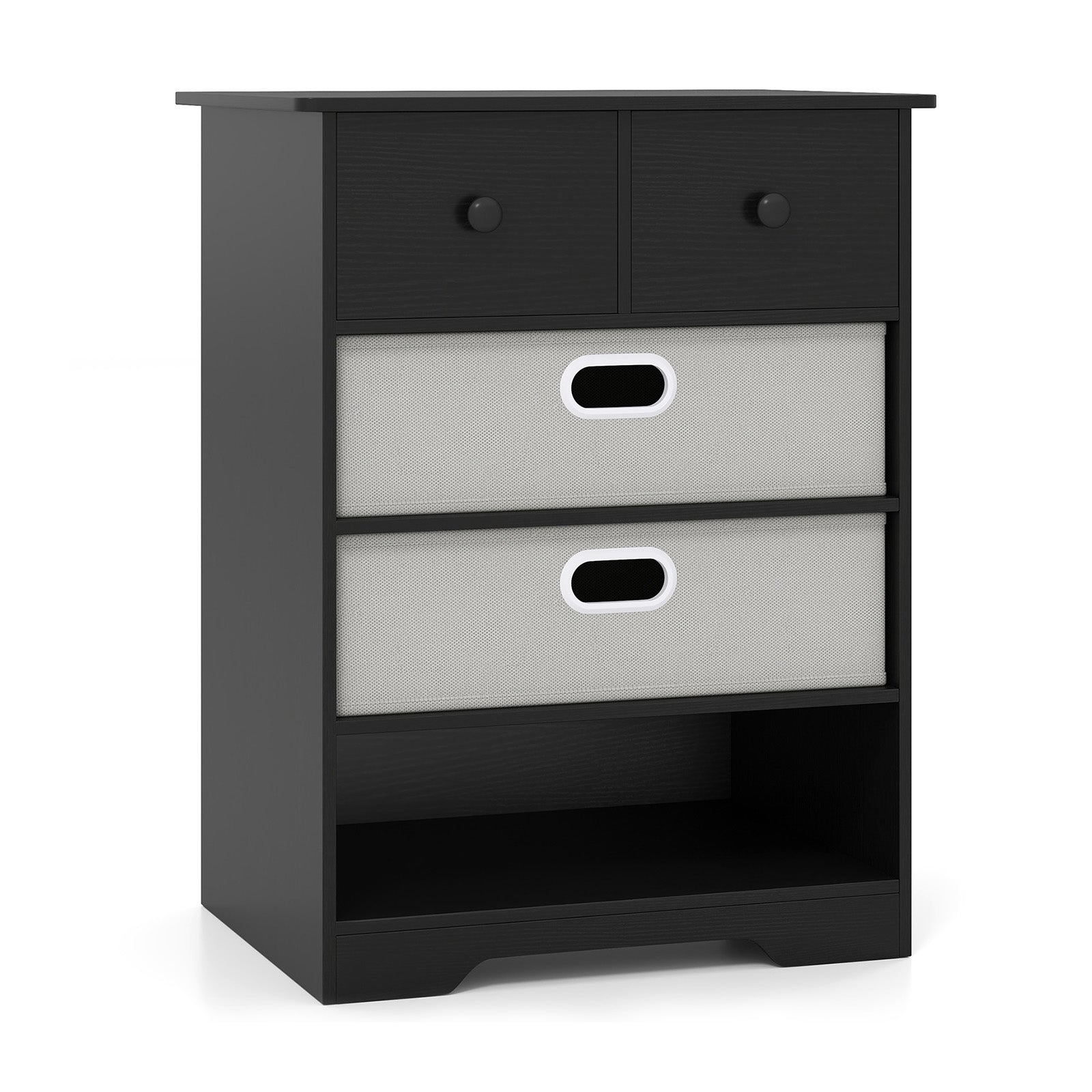4-Drawer Dresser, Modern Chest Storage Organizer, Black Cabinets & Chests at Gallery Canada