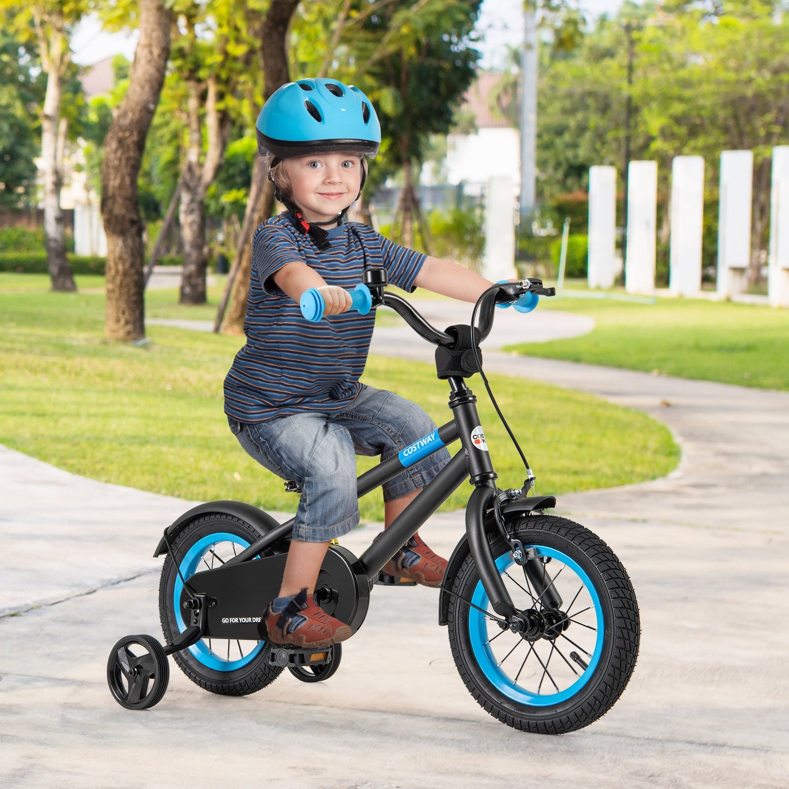 Kids Bike, Adjustable Handlebar, Saddle, 12 Inches, Black Kids Bike at Gallery Canada