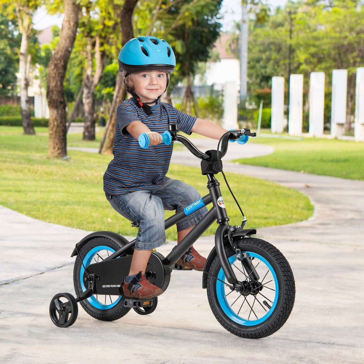 Kids Bike, Adjustable Handlebar, Saddle, 12 Inches, Black Kids Bike at Gallery Canada