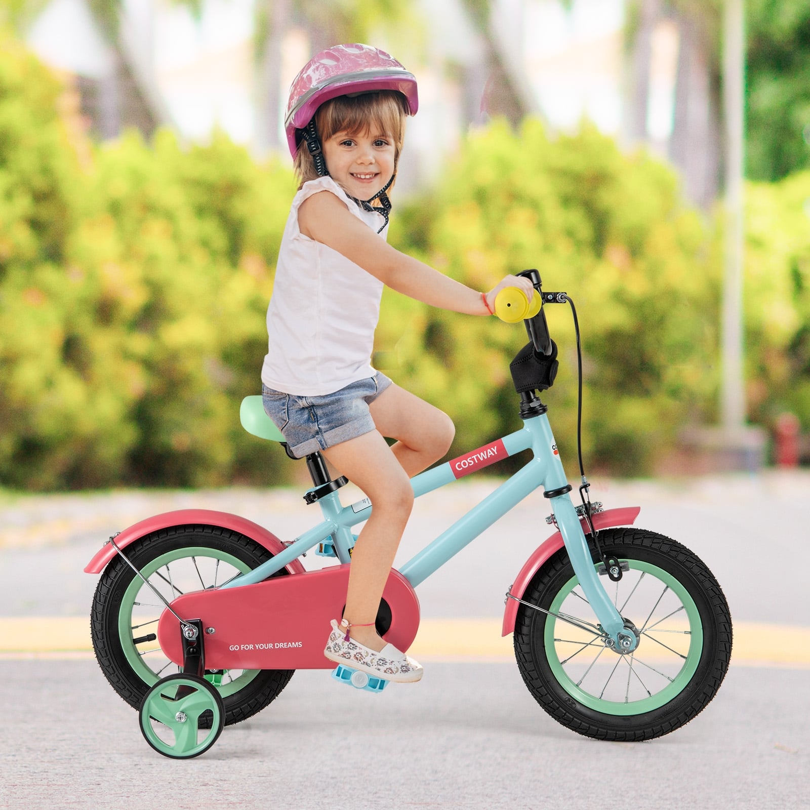 Kids Bike, Adjustable Handlebar And Saddle, 12 Inches, Blue Kids Bike at Gallery Canada
