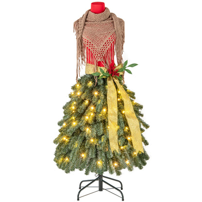 5 FT Pre-Lit Artificial Christmas Tree, Green Christmas Tree at Gallery Canada