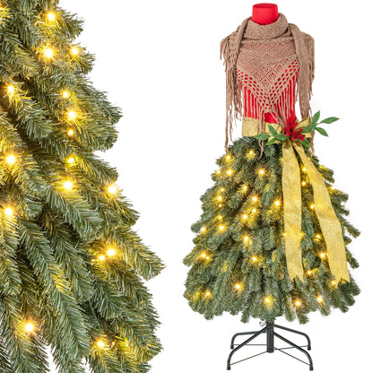 5 FT Pre-Lit Artificial Christmas Tree, Green Christmas Tree at Gallery Canada