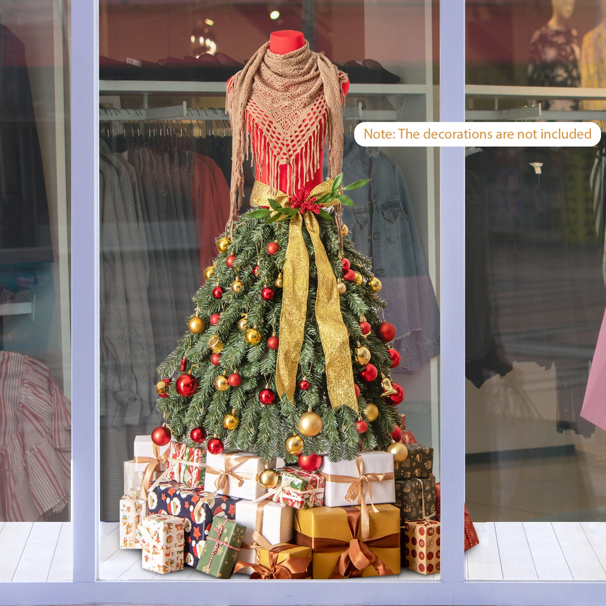 5 FT Pre-Lit Artificial Christmas Tree, Green Christmas Tree at Gallery Canada