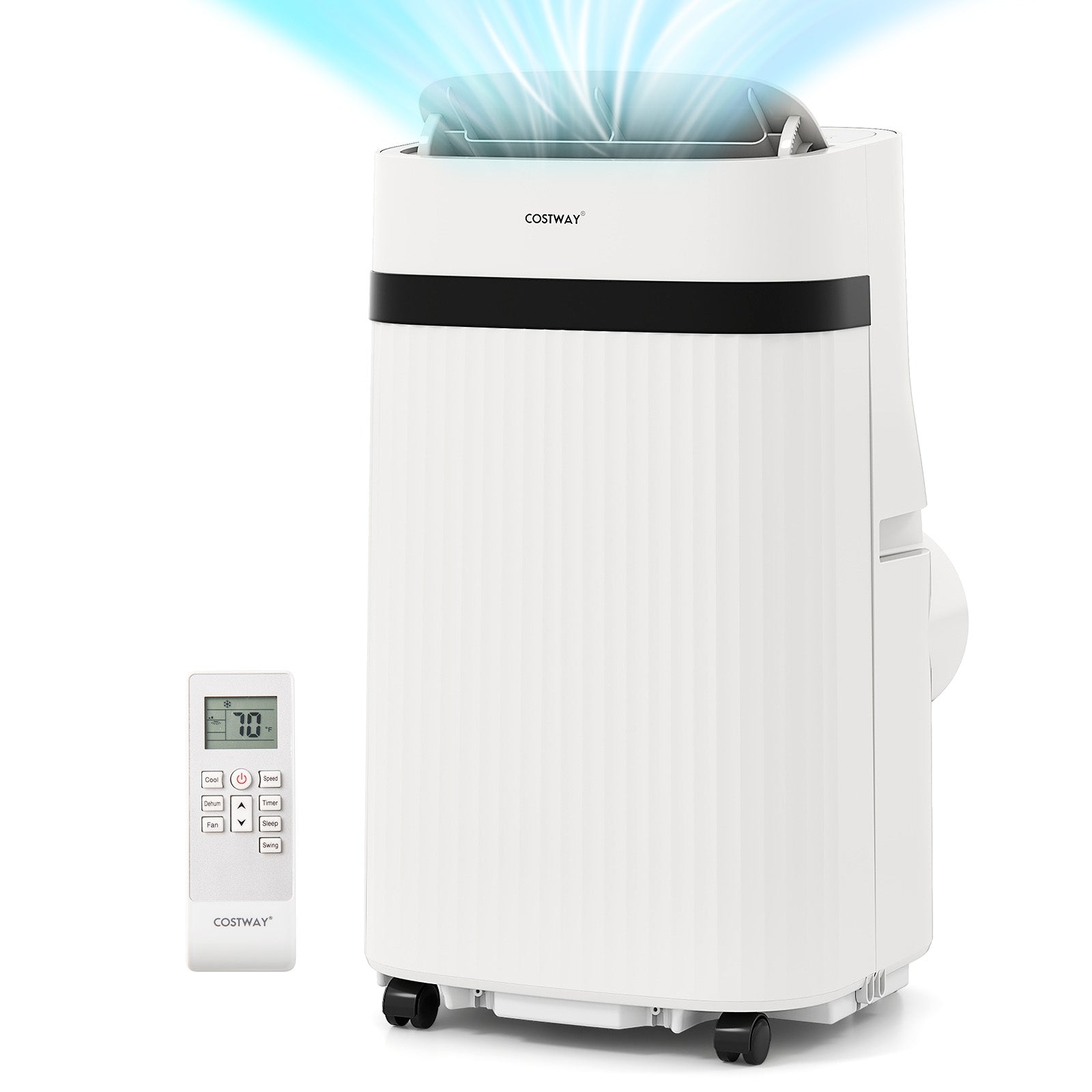 12000 BTU Portable Air Conditioner, 3 In 1, White Portable Air Conditioners at Gallery Canada