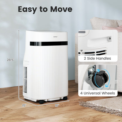 12000 BTU Portable Air Conditioner, 3 In 1, White Portable Air Conditioners at Gallery Canada