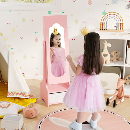 Kids Jewelry Armoire Cabinet With Storage, Pink Kids Vanities at Gallery Canada