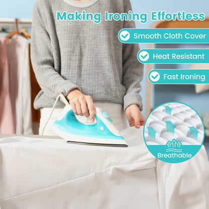 Foldable Ironing Board With Iron Rest, Adjustable Height, Gray Dryers at Gallery Canada