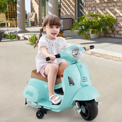 Kids Ride On Motorcycle, LED Headlight, Horn Sound, Green Powered Ride On Toys at Gallery Canada