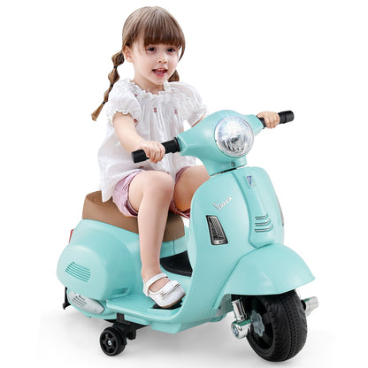 Kids Ride On Motorcycle, LED Headlight, Horn Sound, Green Powered Ride On Toys at Gallery Canada