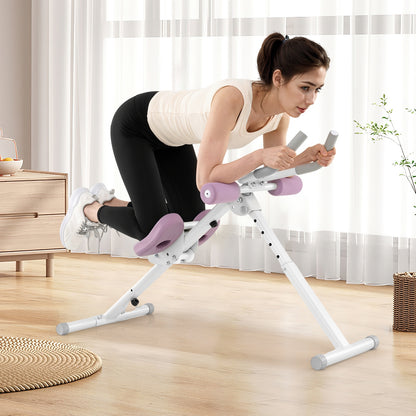 Adjustable Abdominal Trainer, Foldable Ab Cruncher, White Rowing Machines at Gallery Canada