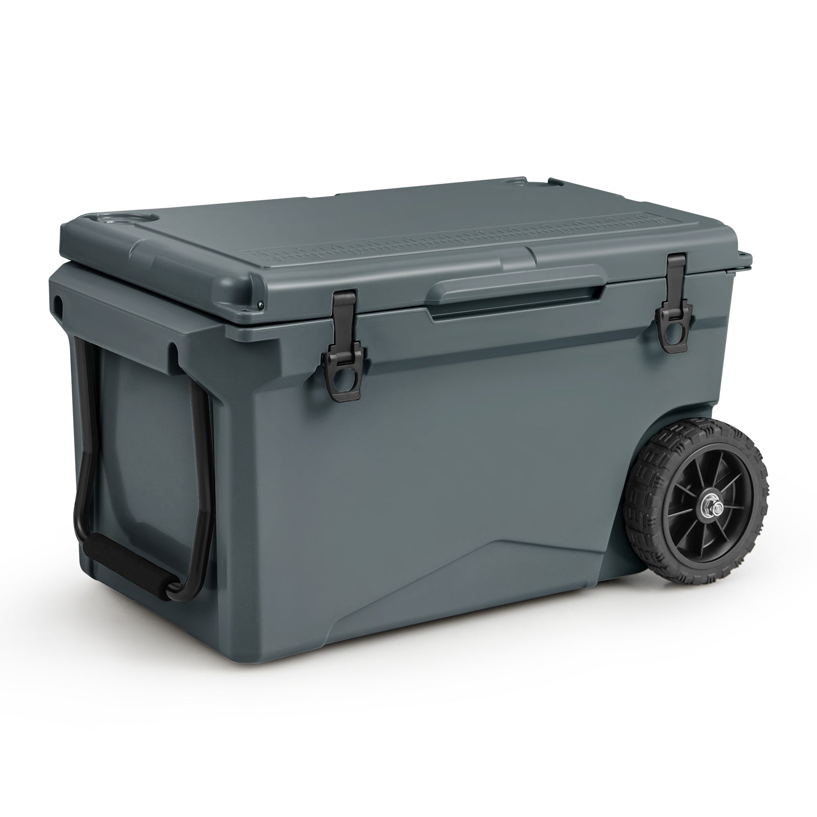 75 Quart Portable Cooler, Rotomolded Ice Chest, Gray Coolers Gray at Gallery Canada