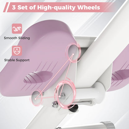 Adjustable Abdominal Trainer, Foldable Ab Cruncher, White Rowing Machines at Gallery Canada