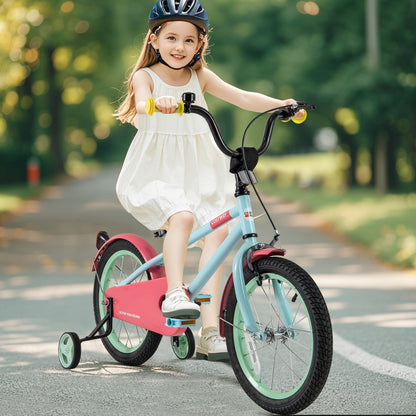 Kids Bike, Adjustable Handlebar And Saddle, 16 Inches, Blue Kids Bike at Gallery Canada