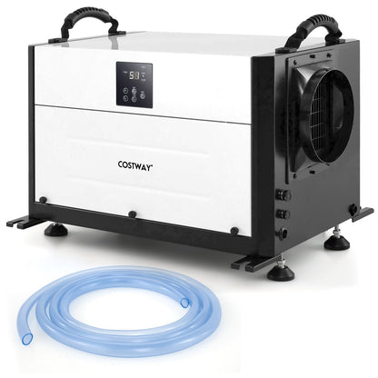 192 Pint Crawl Space Dehumidifier, 3 Modes, 24H Timer, White Dehumidifiers White at Gallery Canada