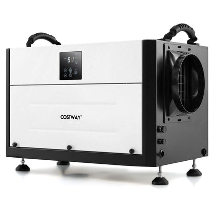 192 Pint Crawl Space Dehumidifier, 3 Modes, 24H Timer, White Dehumidifiers at Gallery Canada