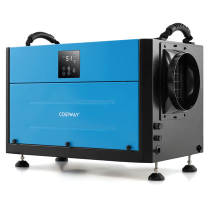 155 Pint Crawl Space Dehumidifier, 3 Modes, 24H Timer, Blue Dehumidifiers at Gallery Canada