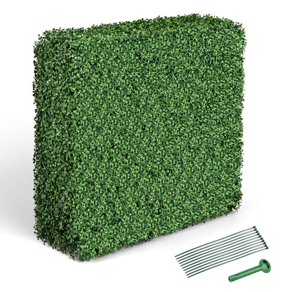 Faux Greenery Room Divider, Privacy Screen, Hedge Wall-S, Green Decorative Fencing & Flooring Green at Gallery Canada