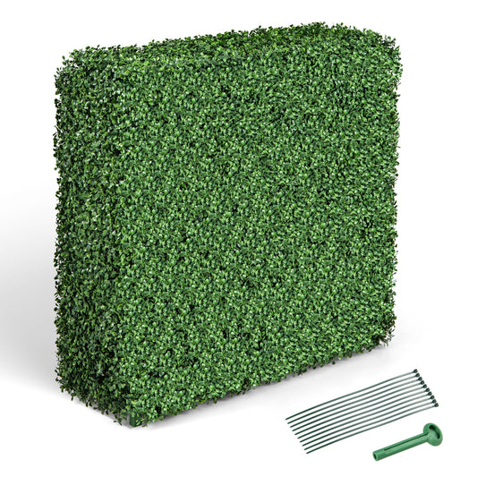 Faux Greenery Room Divider, Privacy Screen, Hedge Wall-S, Green Decorative Fencing & Flooring Green at Gallery Canada