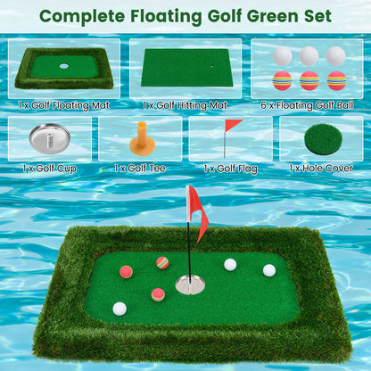 37.5 x 25.5 Inch Floating Golf Green, Pool Chipping Mat, Green Golf at Gallery Canada
