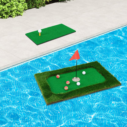 Floating Golf Green For Pool, 6 Golf Balls And Flag, Green Golf at Gallery Canada
