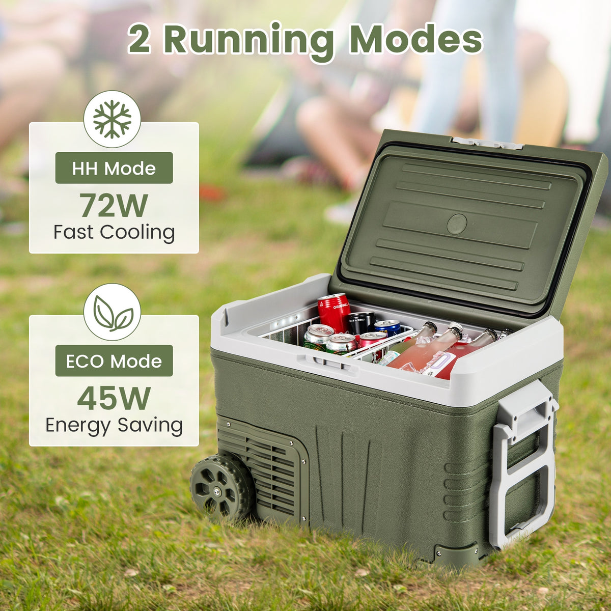 12 Volt Car Refrigerator, Portable Car Fridge, Adjustable Range, 35L Coolers at Gallery Canada