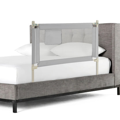 Toddler Bedrail With Side Pocket, 24 Adjustable Heights, Gray Bed Rails at Gallery Canada