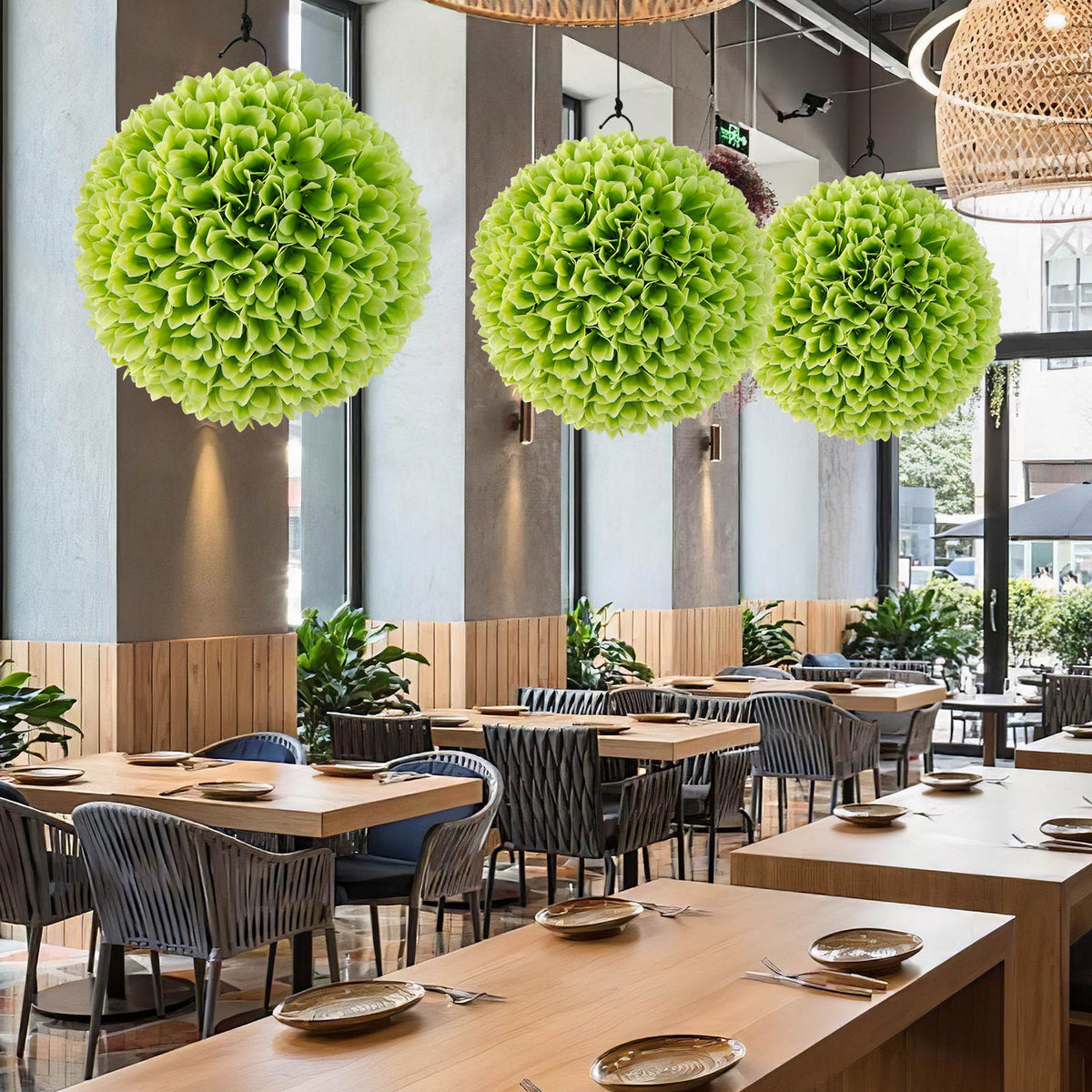 Artificial Plant Topiary Balls, Faux Boxwood, Green Faux Plants at Gallery Canada