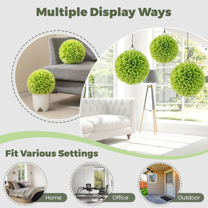 Artificial Plant Topiary Balls, Faux Boxwood, Green Faux Plants at Gallery Canada