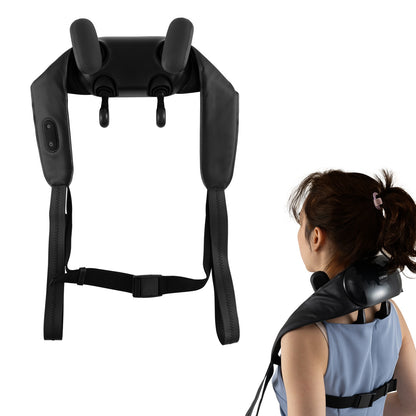 Neck Shoulder Massager, 2 Heat Levels, Pain Relief, Black Spa & Salon at Gallery Canada