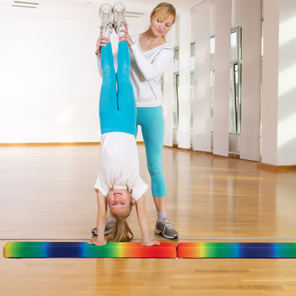 7 Feet Folding Portable Floor Balance Beam, Multicolor Toy Sports at Gallery Canada