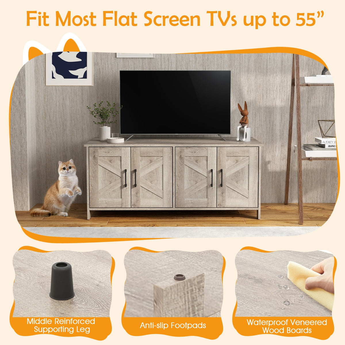 Cat Litter Box Enclosure For 2 Cats, Modern Furniture Hidden, Oak Cat Houses at Gallery Canada