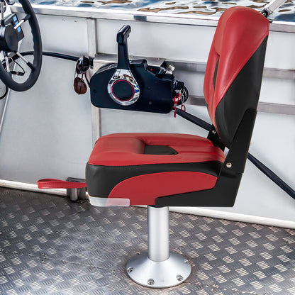 Set Of 2 Folding Low Back Fishing Boat Seats, Red Swimming at Gallery Canada