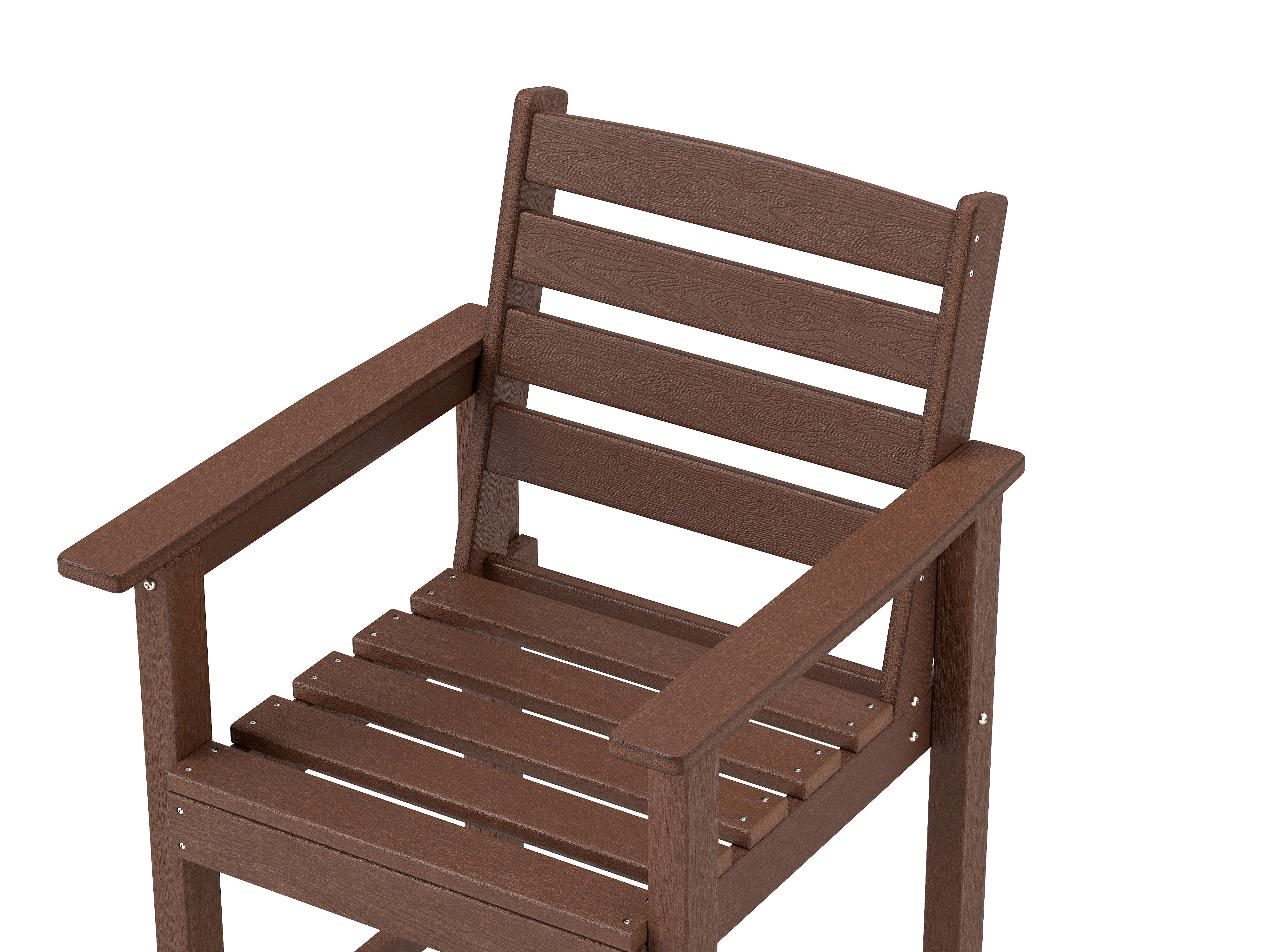 HDPE Adirondack Bar Chairs Set of 2, Brown Adirondack Chairs at Gallery Canada