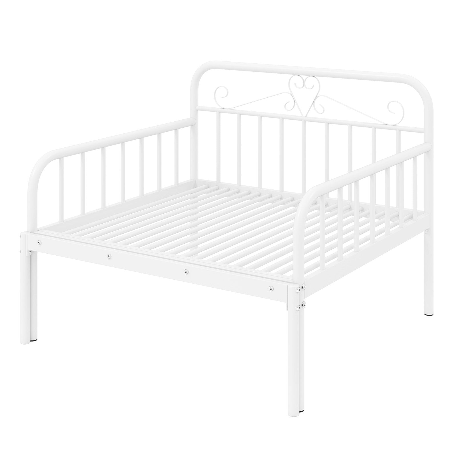 Extendable Metal Daybed To Twin Size Bed, White Bunk Bed Frame at Gallery Canada