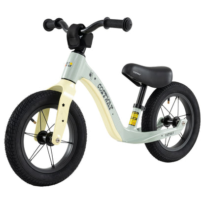 12-Inch Balance Bike, Adjustable Seat, Rotatable Handlebar, Green Balance Bikes at Gallery Canada
