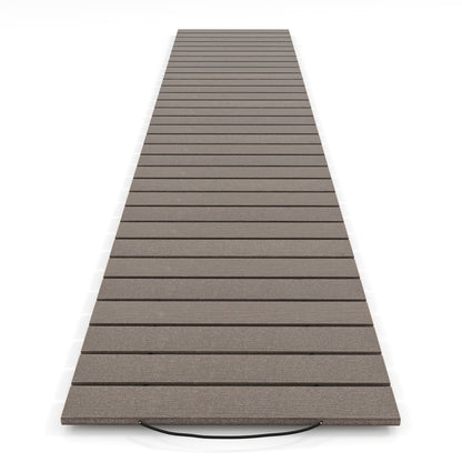 8 Ft Outdoor Garden Pathway, Metal Wire Connection, Gray Outdoor Decor at Gallery Canada